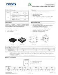 DMP2023UFDF-13 Datasheet Cover