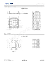DMP2040UFDF-13 Datasheet Pagina 6