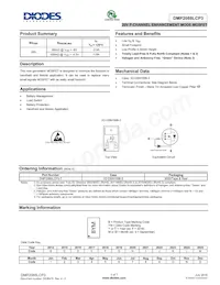 DMP2088LCP3-7 Datasheet Cover
