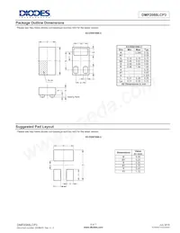 DMP2088LCP3-7 Datasheet Pagina 6