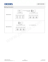 DMP210DUFB4-7B Datasheet Page 2