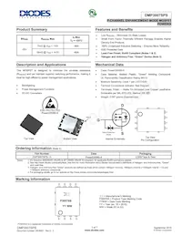 DMP3007SPS-13 Datasheet Cover
