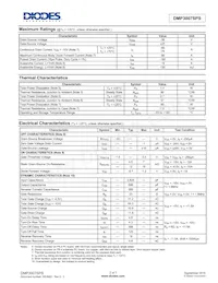 DMP3007SPS-13 Datasheet Page 2