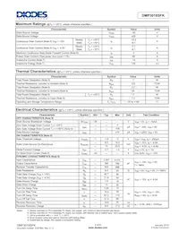 DMP3018SFK-7 Datasheet Page 2