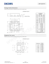 DMP3026SFDF-7 Datasheet Pagina 7