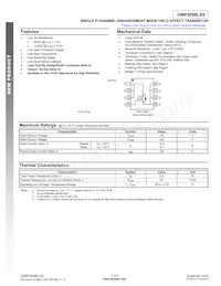 DMP3098LSS-13 Datasheet Cover