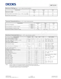 DMP32D4S-7 Datasheet Pagina 2
