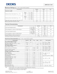 DMP4047LFDE-7 Datasheet Pagina 2