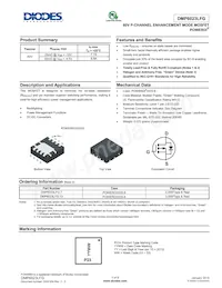 DMP6023LFG-13 Datasheet Cover