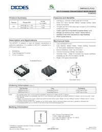 DMP6023LFGQ-7 Datasheet Cover