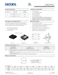 DMP6110SFDF-13 Datasheet Cover