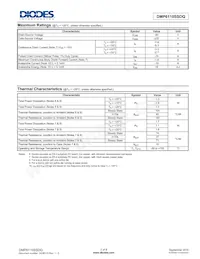 DMP6110SSDQ-13 Datasheet Page 2