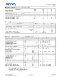 DMP6110SSSQ-13 Datasheet Page 2