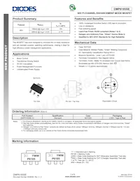 DMP6185SE-7 Datasheet Copertura