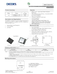 DMPH1006UPSQ-13 Datasheet Cover