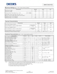 DMPH1006UPSQ-13 Datasheet Page 2