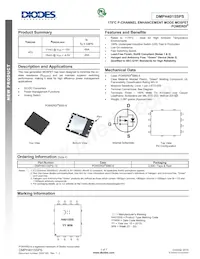 DMPH4015SPS-13 Datasheet Cover