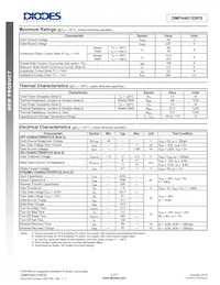 DMPH4015SPS-13 Datasheet Pagina 2