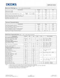 DMPH4015SSS-13 Datasheet Page 2