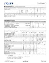DMPH6023SK3-13 Datasheet Pagina 2