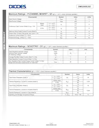 DMS2085LSD-13 Datasheet Pagina 2