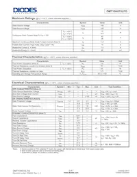 DMT10H015LFG-13 Datasheet Pagina 2