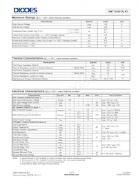 DMT10H015LK3-13 Datasheet Pagina 2