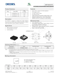 DMT2004UFDF-13 Datasheet Cover