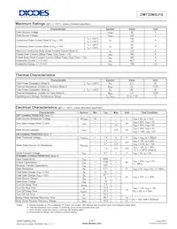 DMT32M5LFG-7 Datasheet Page 2