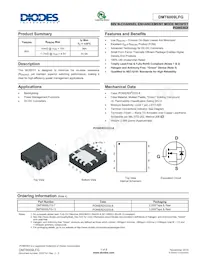 DMT6009LFG-13 Datasheet Cover