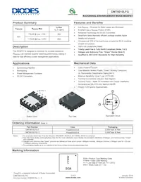 DMT6010LFG-13 Datasheet Cover