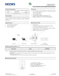 DMT6010SCT數據表 封面