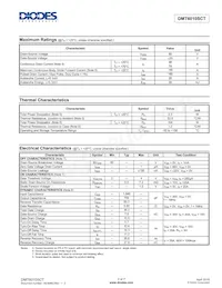 DMT6010SCT數據表 頁面 2