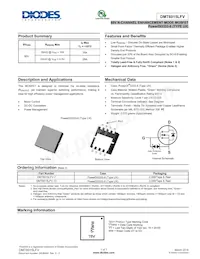 DMT6015LFV-7 Datasheet Cover