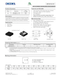 DMT6016LFDF-13 Datasheet Cover