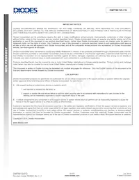 DMT8012LFG-13 Datasheet Pagina 6