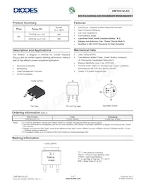 DMT8012LK3-13 Datasheet Cover