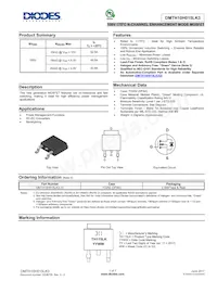 DMTH10H015LK3-13 Datasheet Cover