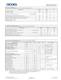DMTH10H015LK3-13 Datasheet Pagina 2