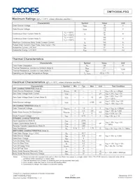 DMTH3004LPSQ-13 Datenblatt Seite 2