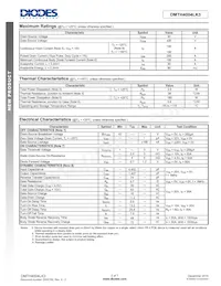 DMTH4004LK3-13 Datasheet Page 2