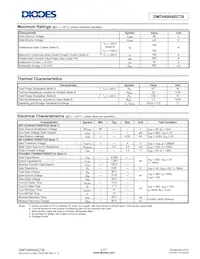 DMTH6004SCTB-13 Datasheet Page 2