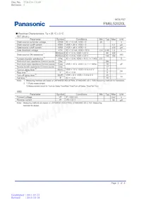 FM6L52020L Datasheet Pagina 2