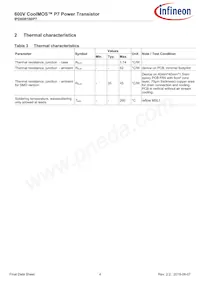 IPD60R180P7ATMA1 Datasheet Page 4