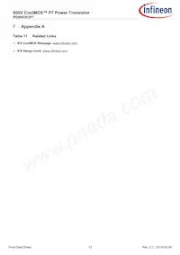 IPD80R3K3P7ATMA1 Datasheet Page 12