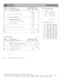 IXFN44N80Q3 Datasheet Page 2