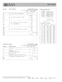 IXFN80N50 Datasheet Page 2