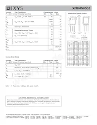 IXFR64N60Q3數據表 頁面 2