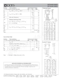 IXFX24N100Q3 Datasheet Page 2