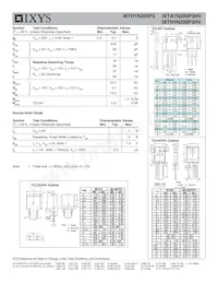IXTA1N200P3HV數據表 頁面 2